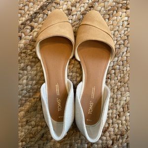 Tom's. Jutti D'Orsay Flat. Never worn.